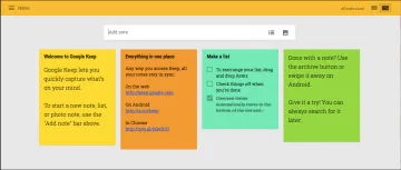 Miniatura Google Keep