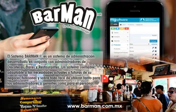 Miniatura BarMan Restaurantes